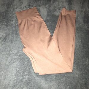 High rise tummy control leggings. One size